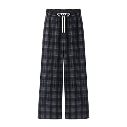 2025SS Plaid brushed trousers THOM TREND