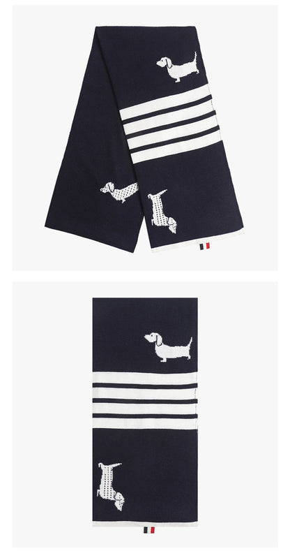 Unisex Puppy Wool Scarf THOM TREND