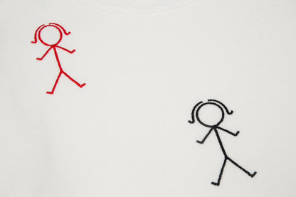 2025SS Stickman embroidered sweater THOM TREND