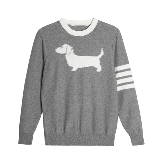 2025SS Puppy Crew Neck Sweater THOM TREND