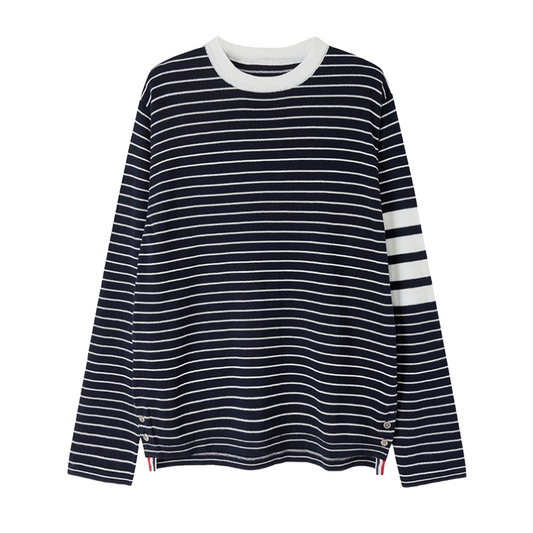 Chunky knit lapel sweater（副本） THOM TREND