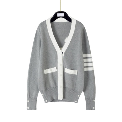 2025SS Back Dog Cardigan THOM TREND