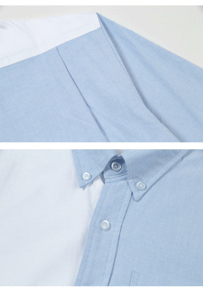 Men's black and white striped shirt（副本） THOM TREND