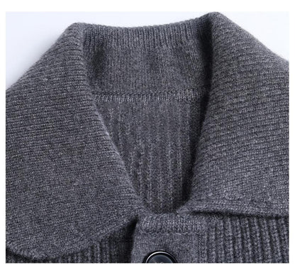 Men's double sleeve striped wool coat THOM TREND