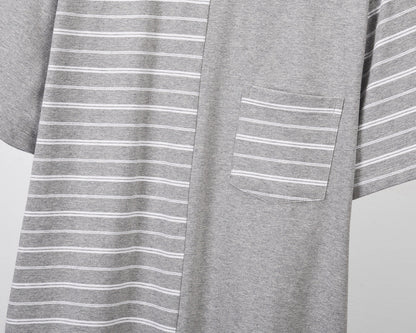 Unisex Striped Short Sleeve T-Shirt（副本） THOM TREND