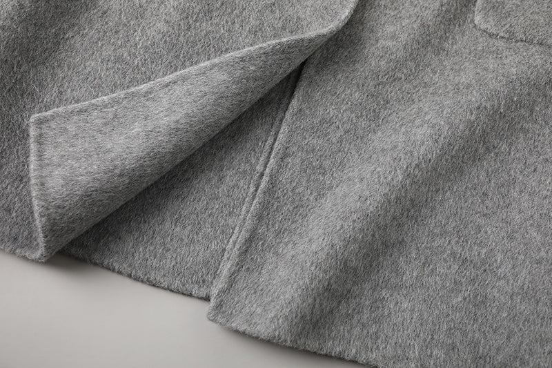 2025SS Double-faced hooded wool coat THOM TREND