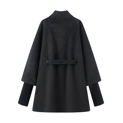 2025SS mid-length tie woolen coat THOM TREND
