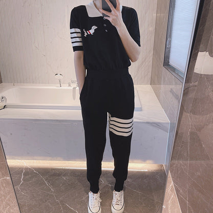 Women's Polo Neck Suit