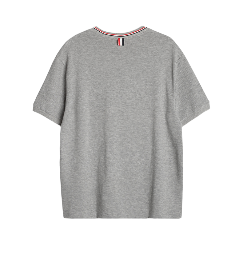 Men's Water Ripple Crew Neck T-Shirt THOM TREND