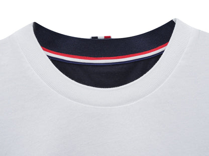 Men's bird graffiti short-sleeved T-shirt（副本） THOM TREND