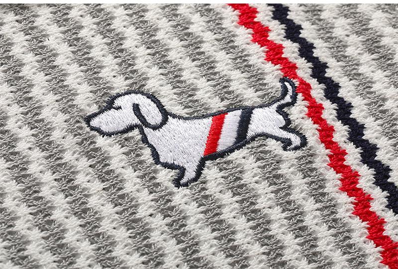 2025SS  vertical striped short sleeves THOM TREND