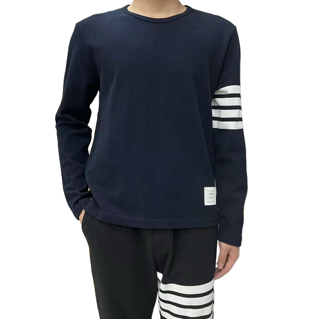 2025SS  Four-bar classic T-shirt THOM TREND