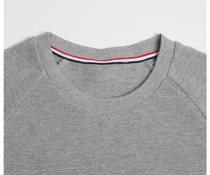 Colorblock Striped Lapel Polo Shirt（副本） THOM TREND