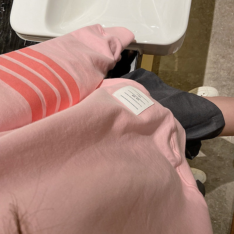 2025SS  Pink sweatshirt THOM TREND