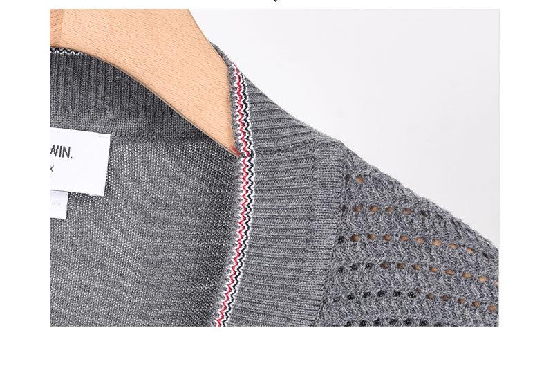 2025SS V-neck cardigan sweater THOM TREND