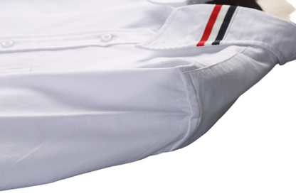 Men's striped short-sleeved shirt（复制） THOM TREND