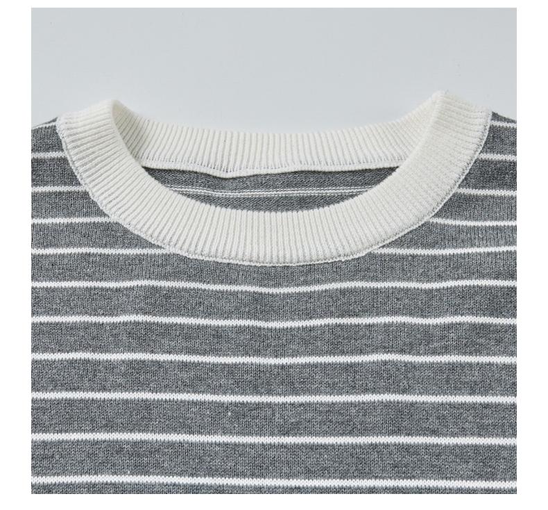 Chunky knit lapel sweater（副本） THOM TREND