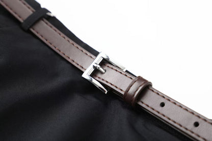 2025SS High-waisted A-line skirt THOM TREND