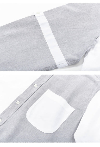 Puppy Print Back Slit Long Sleeve Shirt（副本） THOM TREND