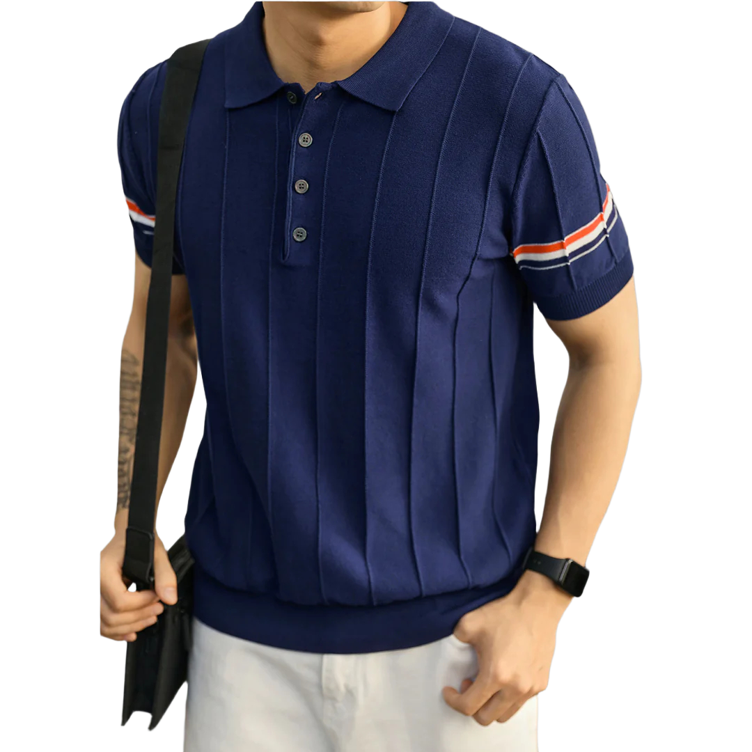 2025SS Knitted POLO shirt THOM TREND