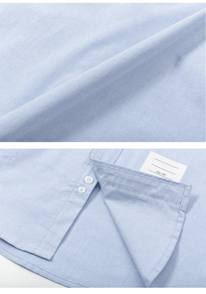 White and grey colorblock shirt（副本） THOM TREND