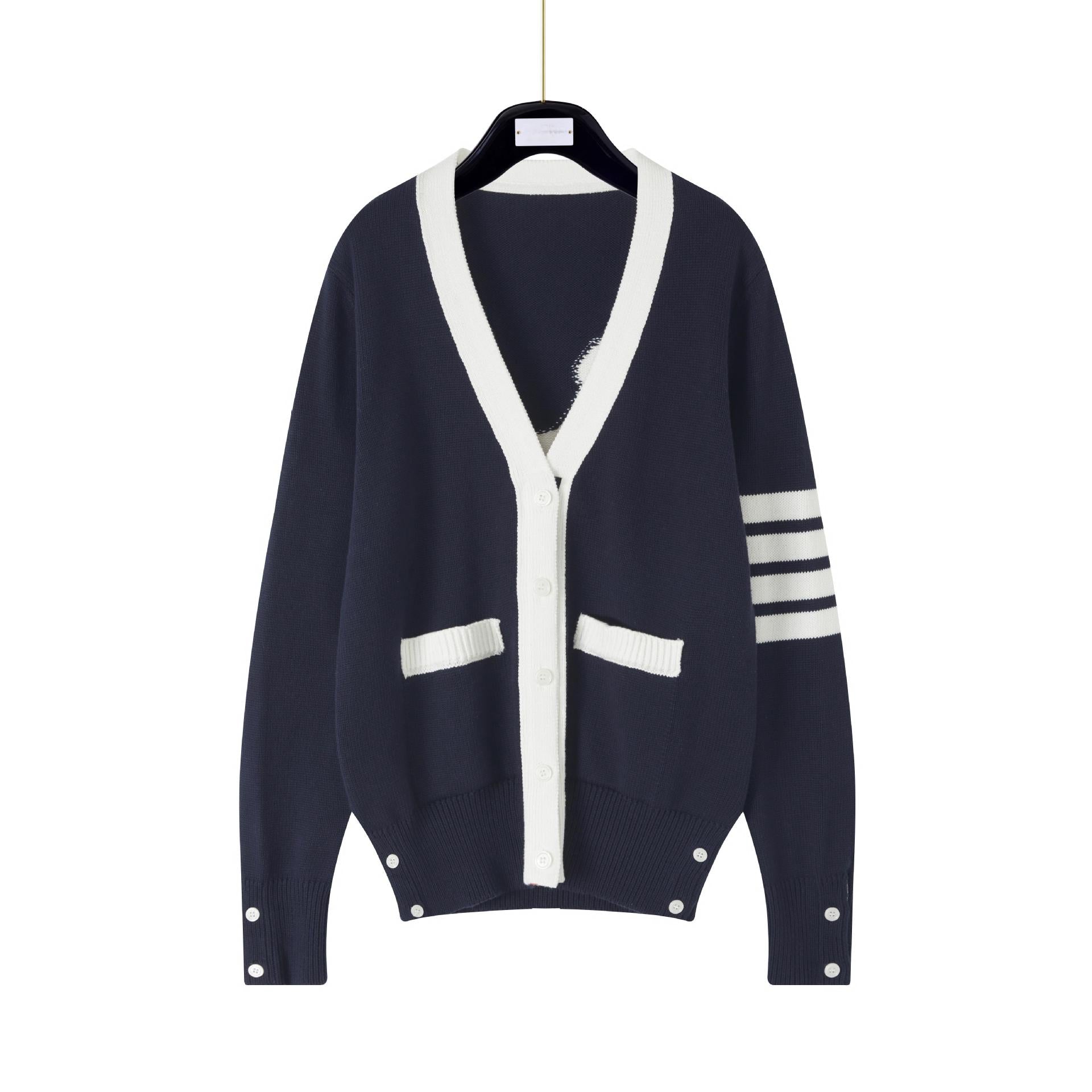 2025SS Back Dog Cardigan THOM TREND