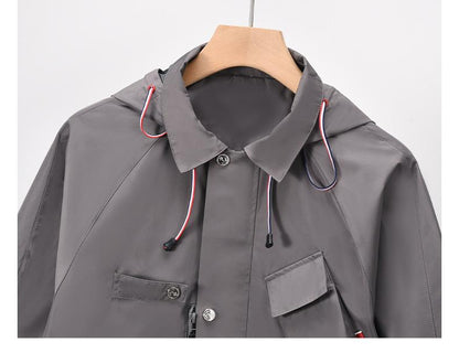 Men's corduroy jacket with hood（副本） THOM TREND