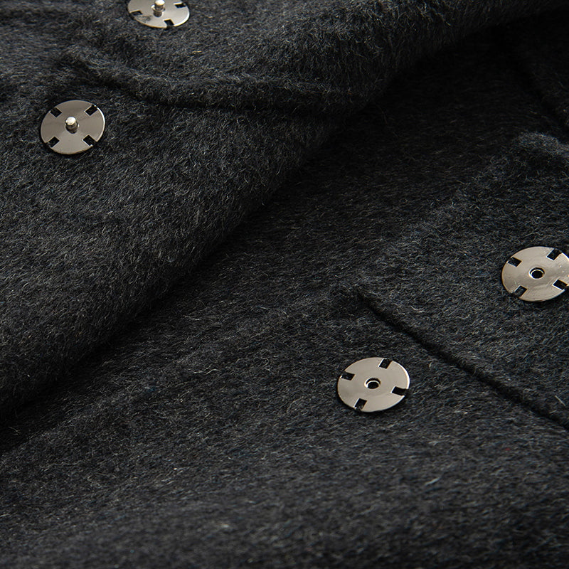 2025SS mid-length tie woolen coat THOM TREND