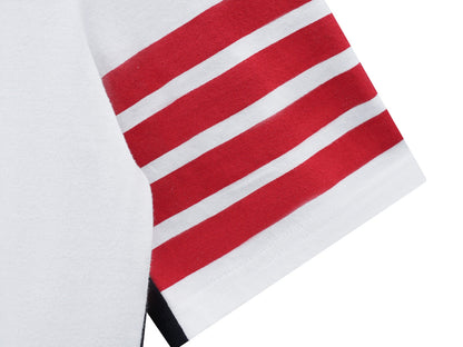 Men's bird graffiti short-sleeved T-shirt（副本） THOM TREND