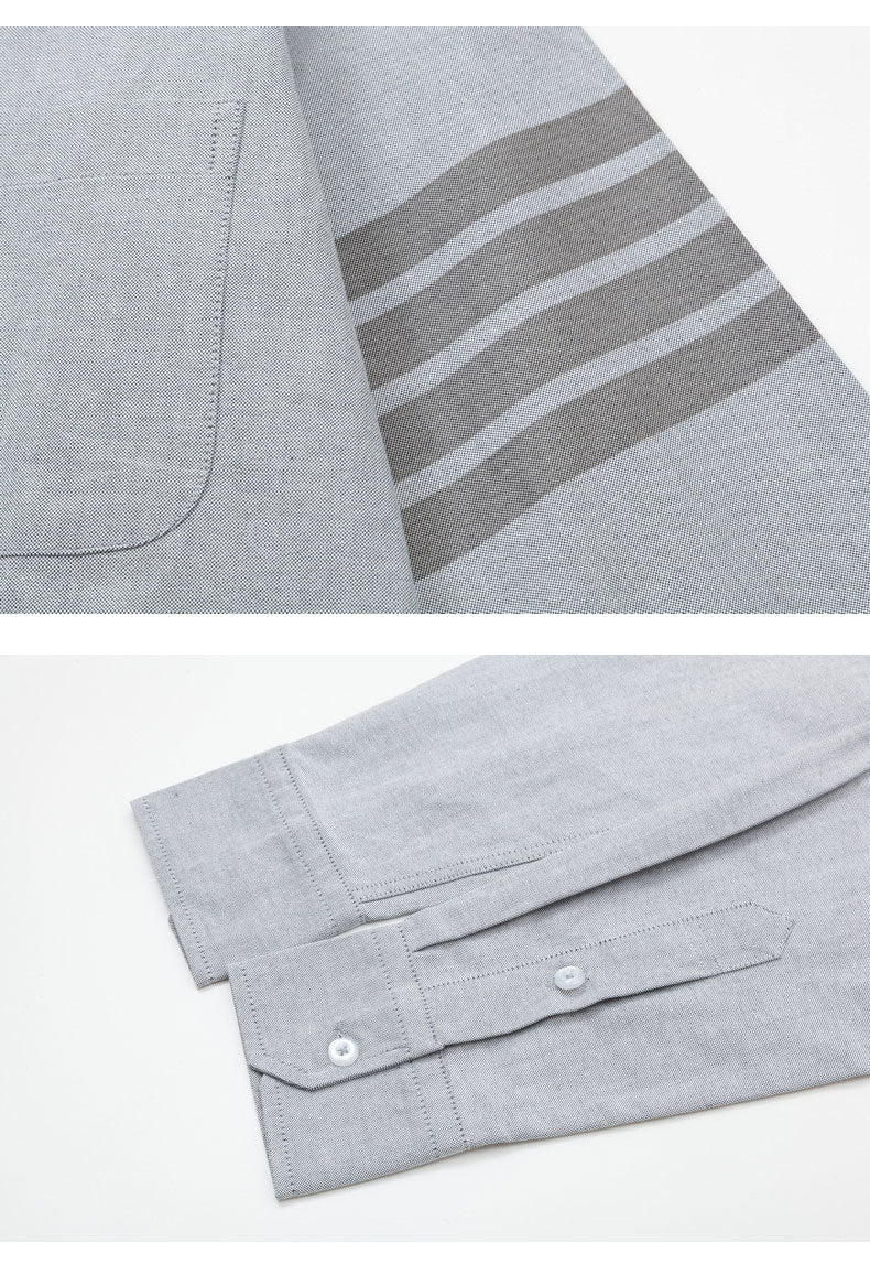 Placket ribbon shirt（副本） THOM TREND