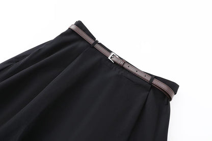 2025SS High-waisted A-line skirt THOM TREND