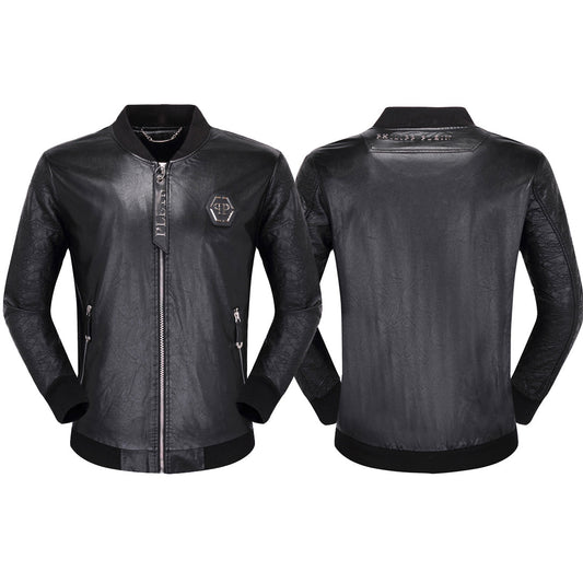 New-25SS Black Cowhide Jacket