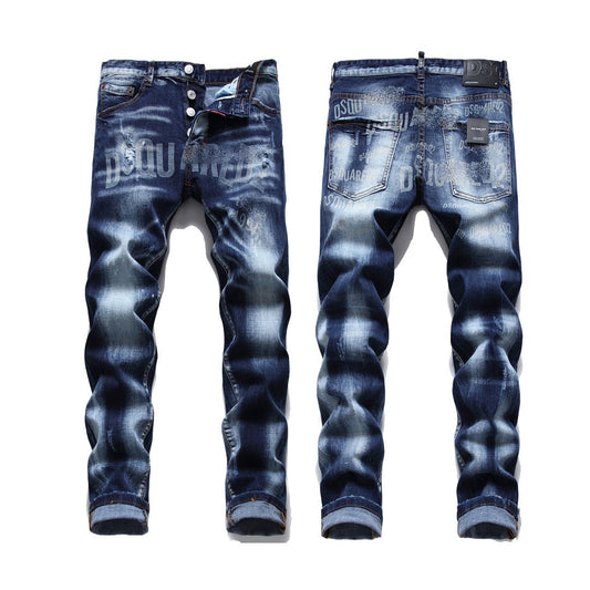 New-DSQ2 2024ss printing Jeans