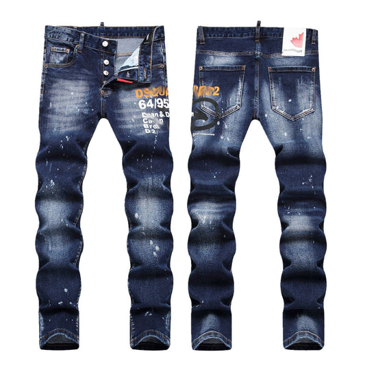 New-DSQ2 2024ss Printed Jeans