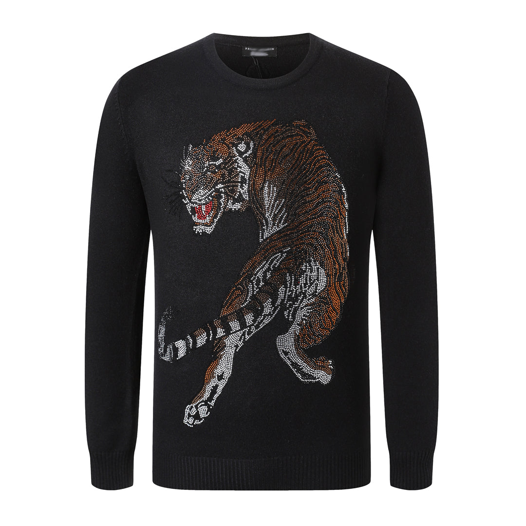 SOLO-Black Fleece Sweatshirt