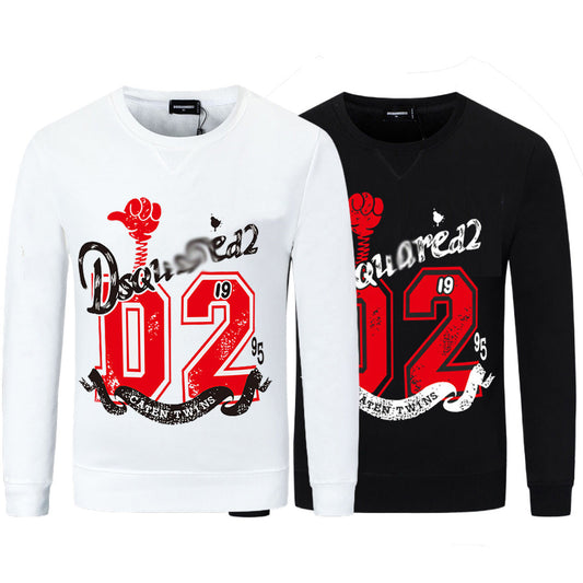 New-D2 LOGO Print Sweatshirt