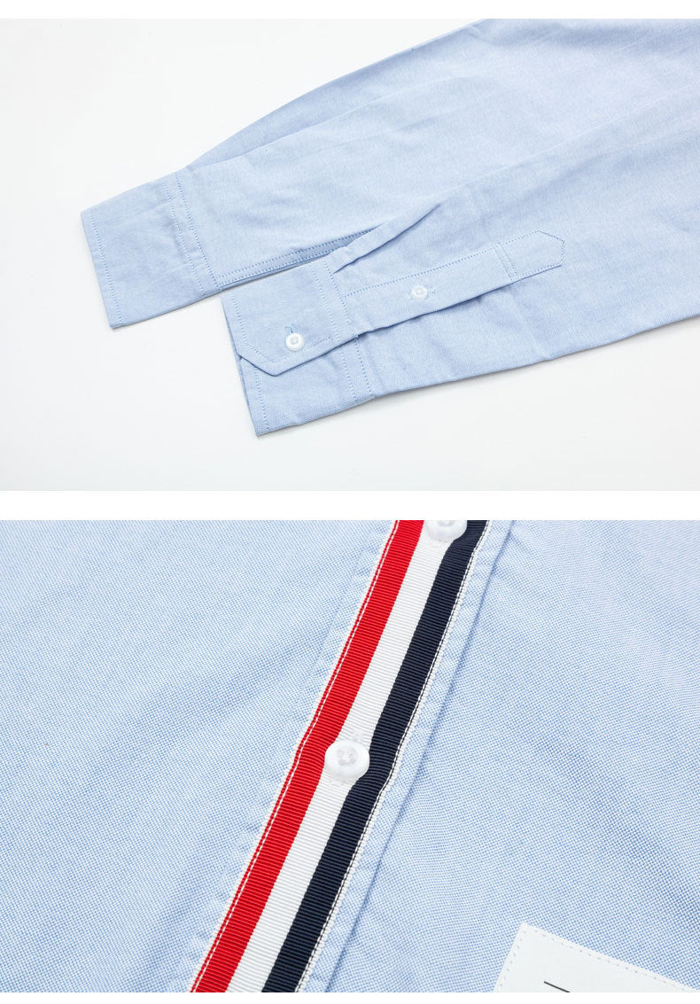 Red, White and Blue Wrap Ribbon Shirt（副本） THOM TREND