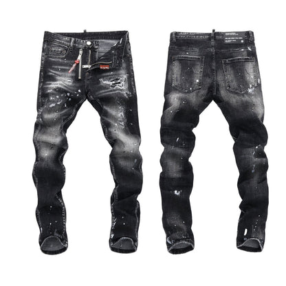 New-DSQ2 Fashion Holes Jeans