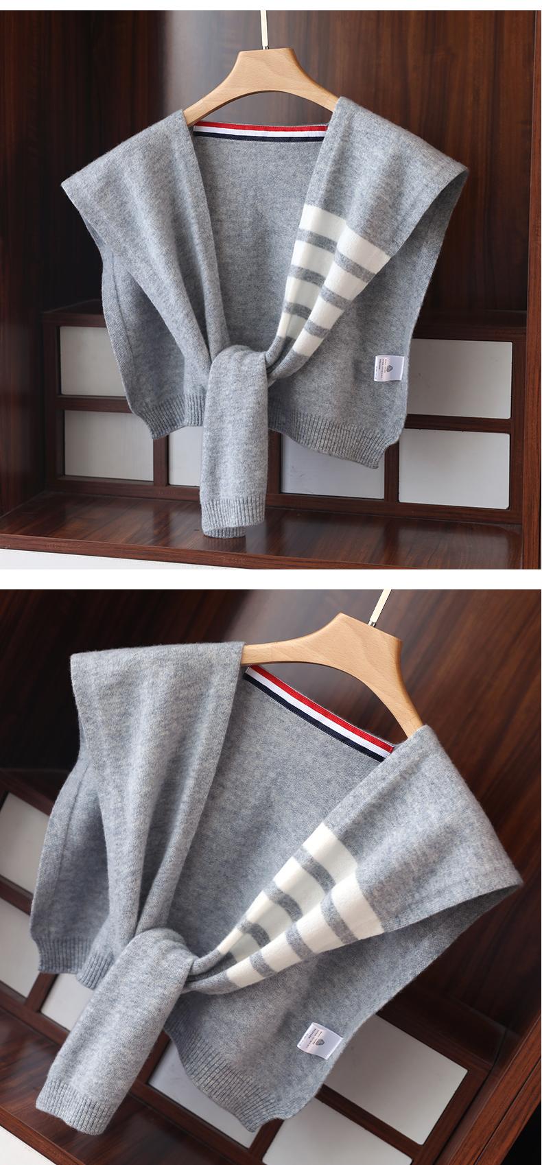 2025SS woolen shawl THOM TREND