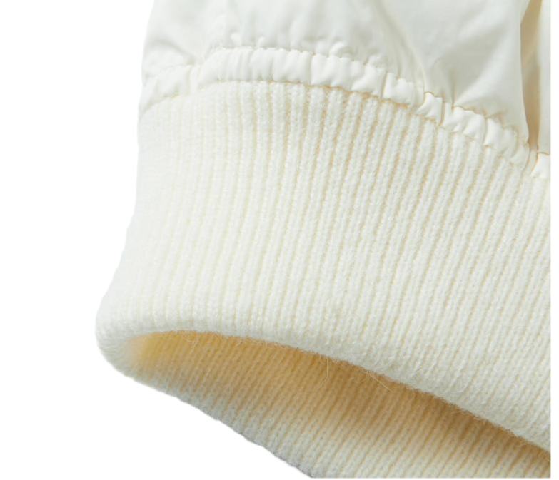 THOM Hooded down jacket with patchwork knitting THOM TREND