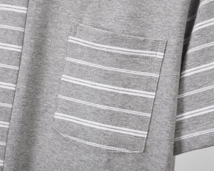 Unisex Striped Short Sleeve T-Shirt（副本） THOM TREND