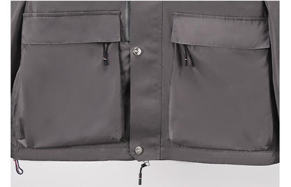 Men's corduroy jacket with hood（副本） THOM TREND