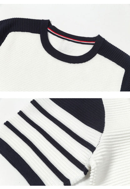 Color patchwork T-shirt（副本） THOM TREND