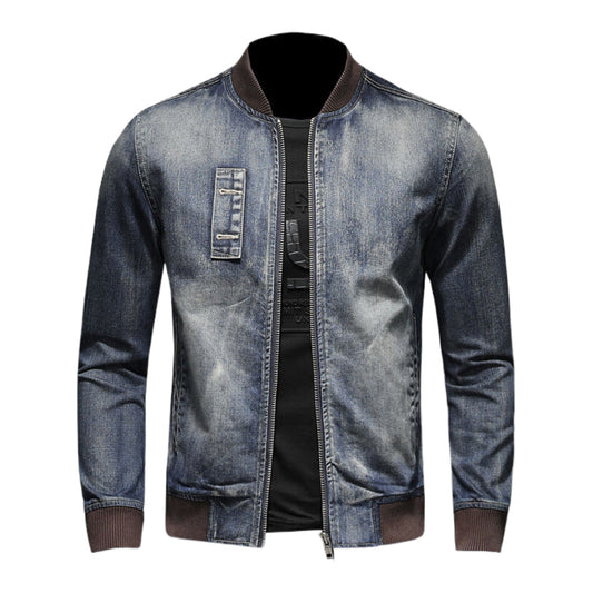 New-DSQ2 Distressed Denim Jacket