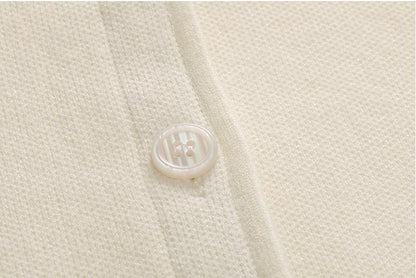 2025SS Double-stitched knitted cardigan THOM TREND