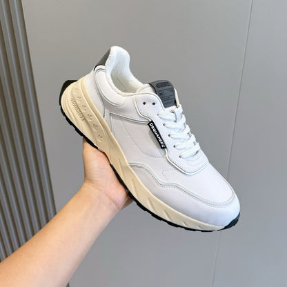 DSQ2 Men's shoe Leather sneakers