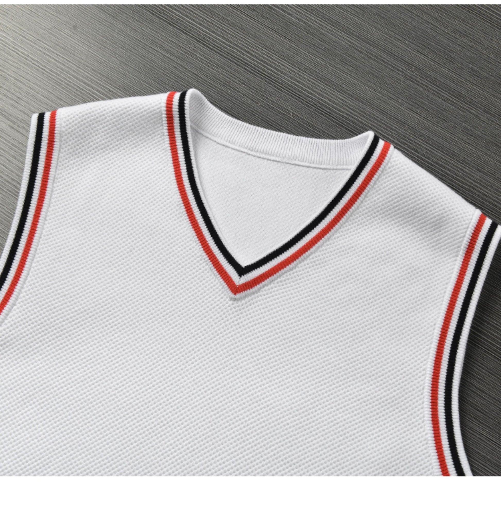 2025SS Pineapple pattern sleeveless vest THOM TREND