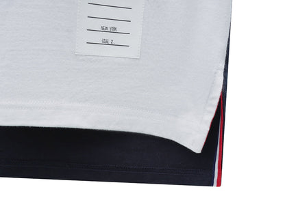 Men's bird graffiti short-sleeved T-shirt（副本） THOM TREND