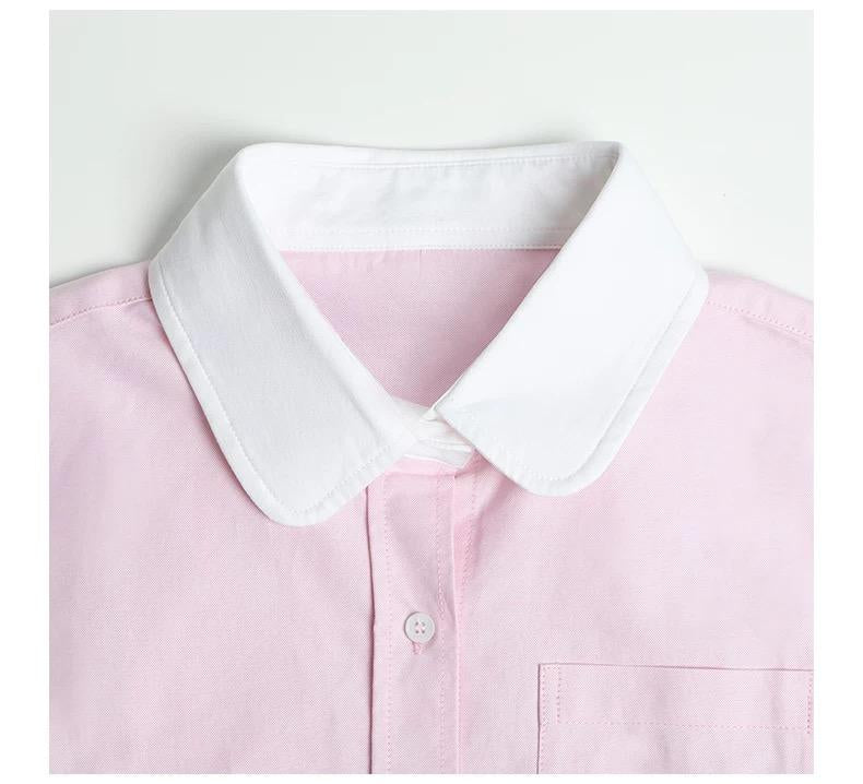 2025SSS Women's belly button-down shirt THOM TREND