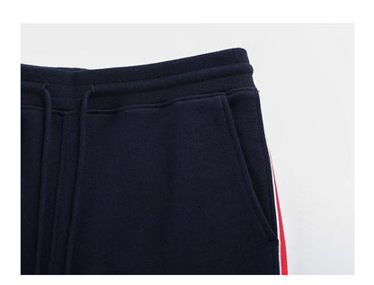 Unisex side webbing loose straight trousers THOM TREND